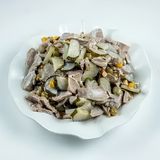 Салат Огурцы с грибами
