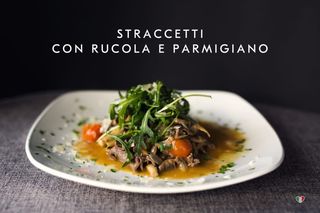 Straccetti con rucola e parmigiano 220g
