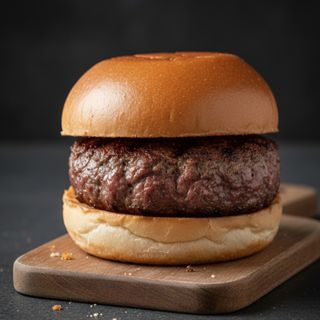Hamburguesa de carne de vacuno 100%