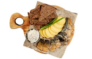 Закуска "Макрель собственного копчения" (370 гр.)