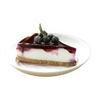 tarta queso y arandanos