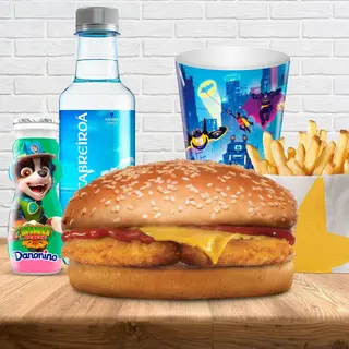 Menú Little Stars Chicken Sandwich Burger