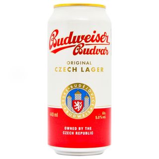 Пиво Budweiser Czech Lager Ж/б (0.5л)
