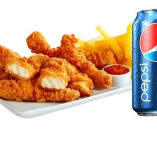 Menú Tiras de Pollo