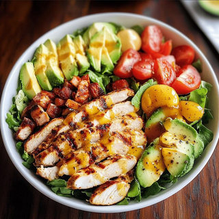 Mesclun De Salade Poulet & Mangue