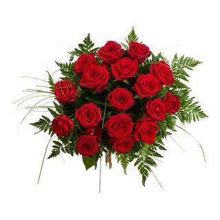 17 czerwonych róż