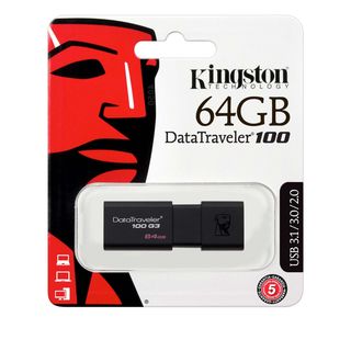 Kingston fd dt100g3/64gb usb 3.0