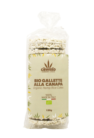Tortitas De Arroz Y Cáñamo Ecológico - 120Gr