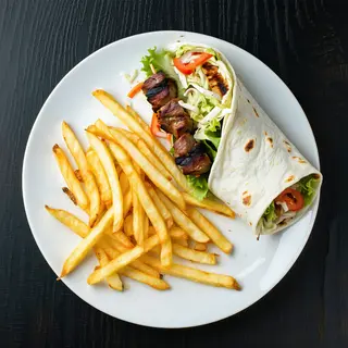 Fryto kebab tortilla bez surówki