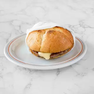 Hamburguesa con Doble De Queso