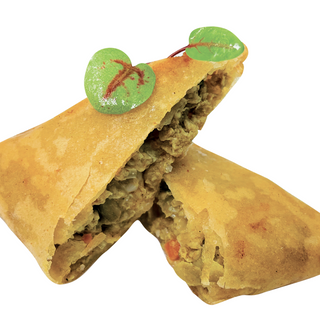 41. Triangoli al curry fritto (2 pz)