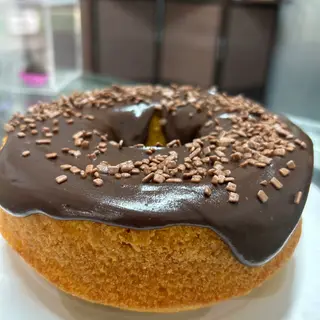 Bolo de cenoura fatia 
