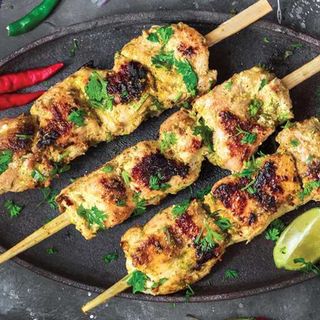 Kehbab de Frango/ Reshmi Kebab