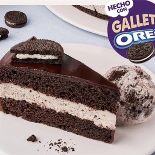 Tarta cookies & cram con oreo / Cookies & Cranberry Cake with Oreo