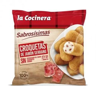 Croquetas De Jamón Serrano La Cocinera 500 Gr.