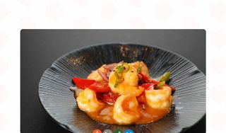 langostino agridulce