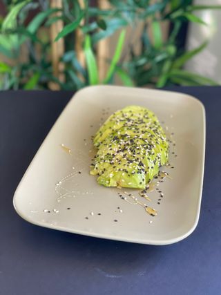 Abacate com Mel E Sementes de Sésamo