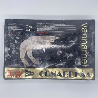 Caja De Langostino Crudo Mediano (2kg)