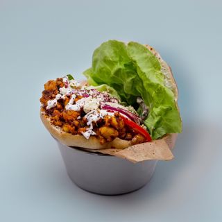 Döner kebab de nohut