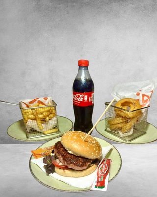 Combo Burger Rio Frio