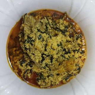 Egusi (a portion)