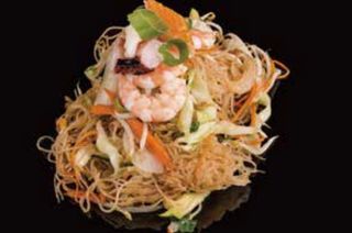 30 Spaghetti di riso con frutti di mare