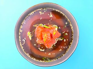 Місо-суп з лососем (300г)