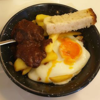 Huevos Con Morcilla