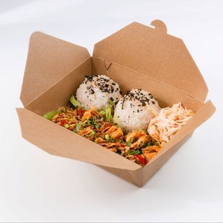 Бентобокс з креветками