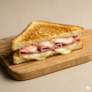 Cotto, fontina, salsa Rosa