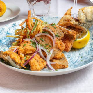 Lubina De Pincho Adobada Y Frita