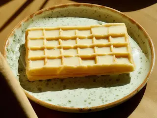 Вафля зі згущеним молоком