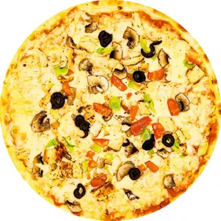 Пицца с курицей и грибами (30 см.)