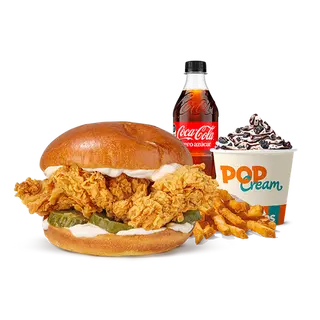 Menú Completo The Chicken Sandwich