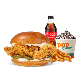 Menú Completo The Chicken Sandwich
