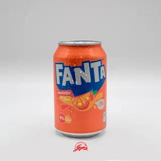 Fanta Naranja lata 330ml.