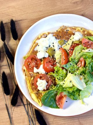 Омлет з сиром