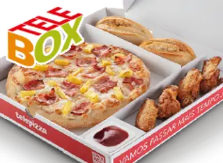 1 Entrada, 1 pizza individual, e 1 complemento á escolha.