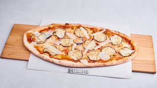 Pizza z bakłażanem i ricottą