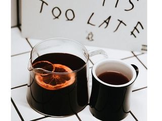 Пряна журавлина чай