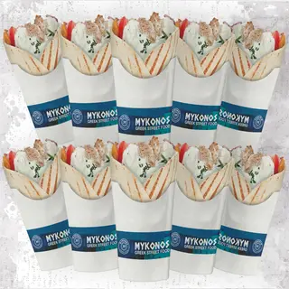 10 Pitas au choix