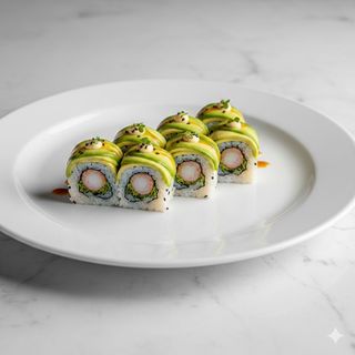 Uramaki Ebi Aguacate (4 Pzs.)