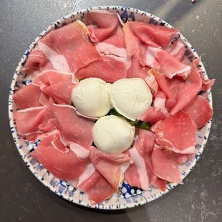 Prosciutto crudo di Parma e mozzarella di Bufala 