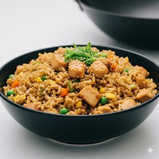 Arroz Frito Con Pollo