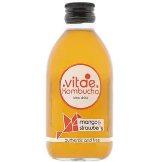 Kombucha De Mango Y Fresa (330 Ml.)