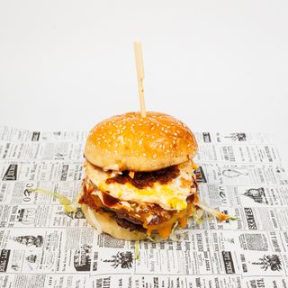 Burger Škatula double decker