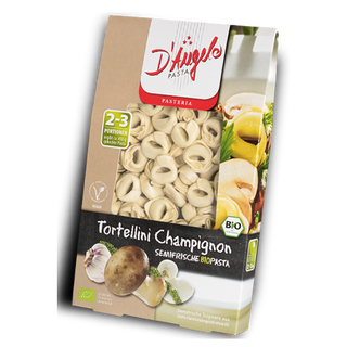 Tortellini Vegan e Bio de Cogumelos Dose 2 Pessoas 250GR