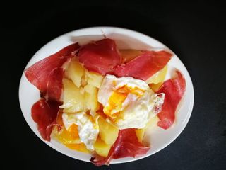 Huevos Fritos Con Jamón