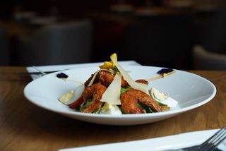 Salade César au Gambas