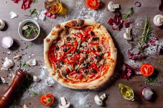 Pizza Capriciosa grande